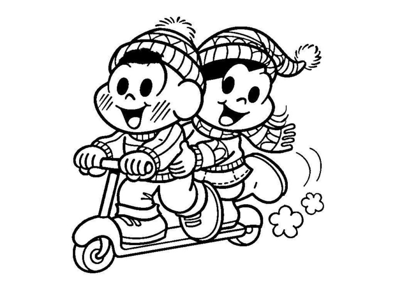 custo benefício de livros de colorir turma da mônica