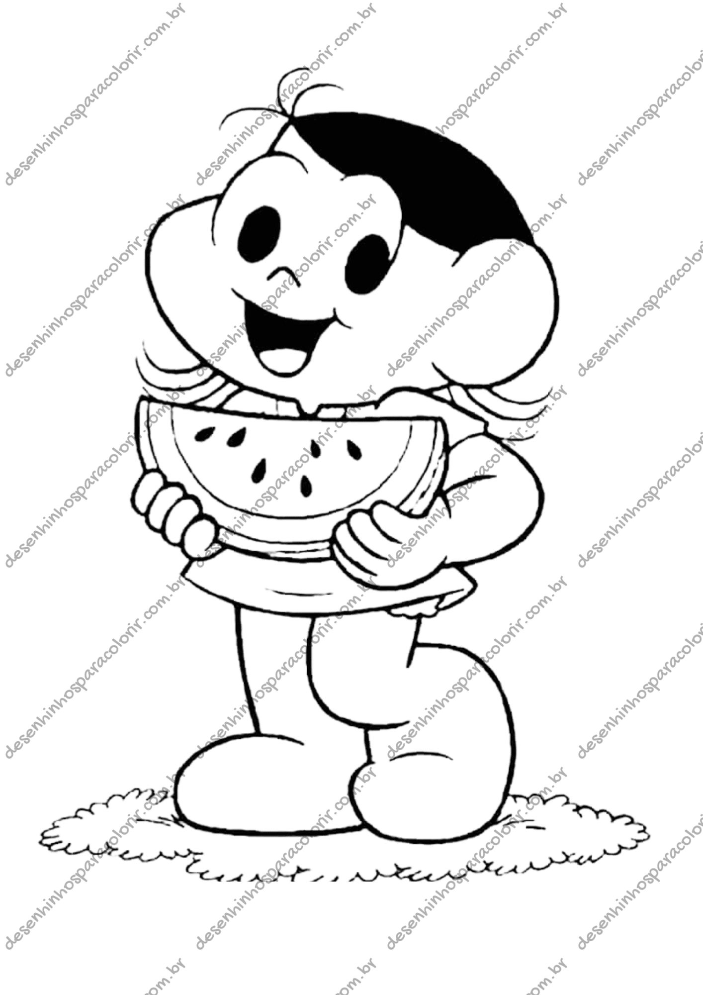 erros comuns ao imprimir desenhos da turma da mônica