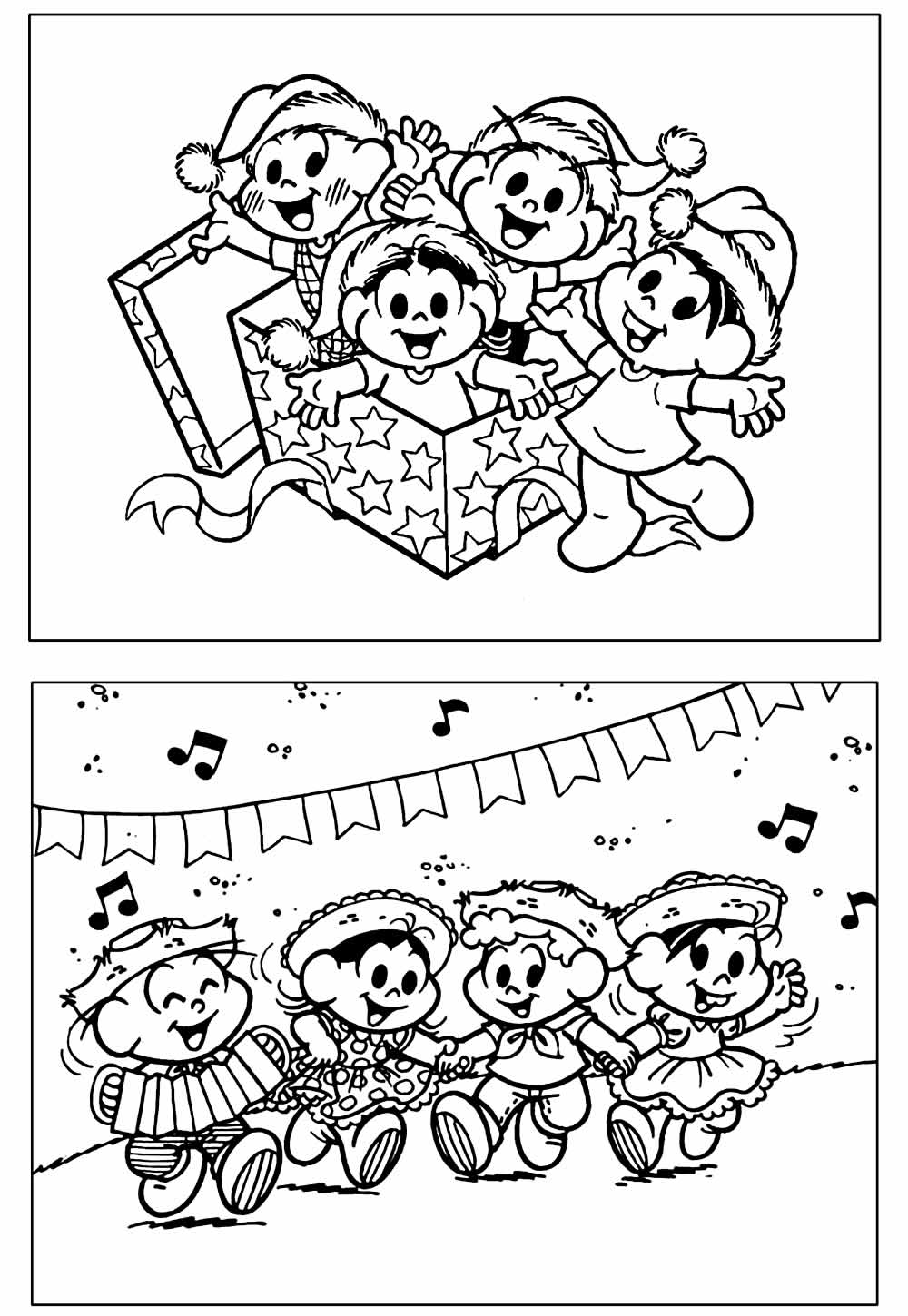 custo de kits de colorir turma da mônica com tema escolar