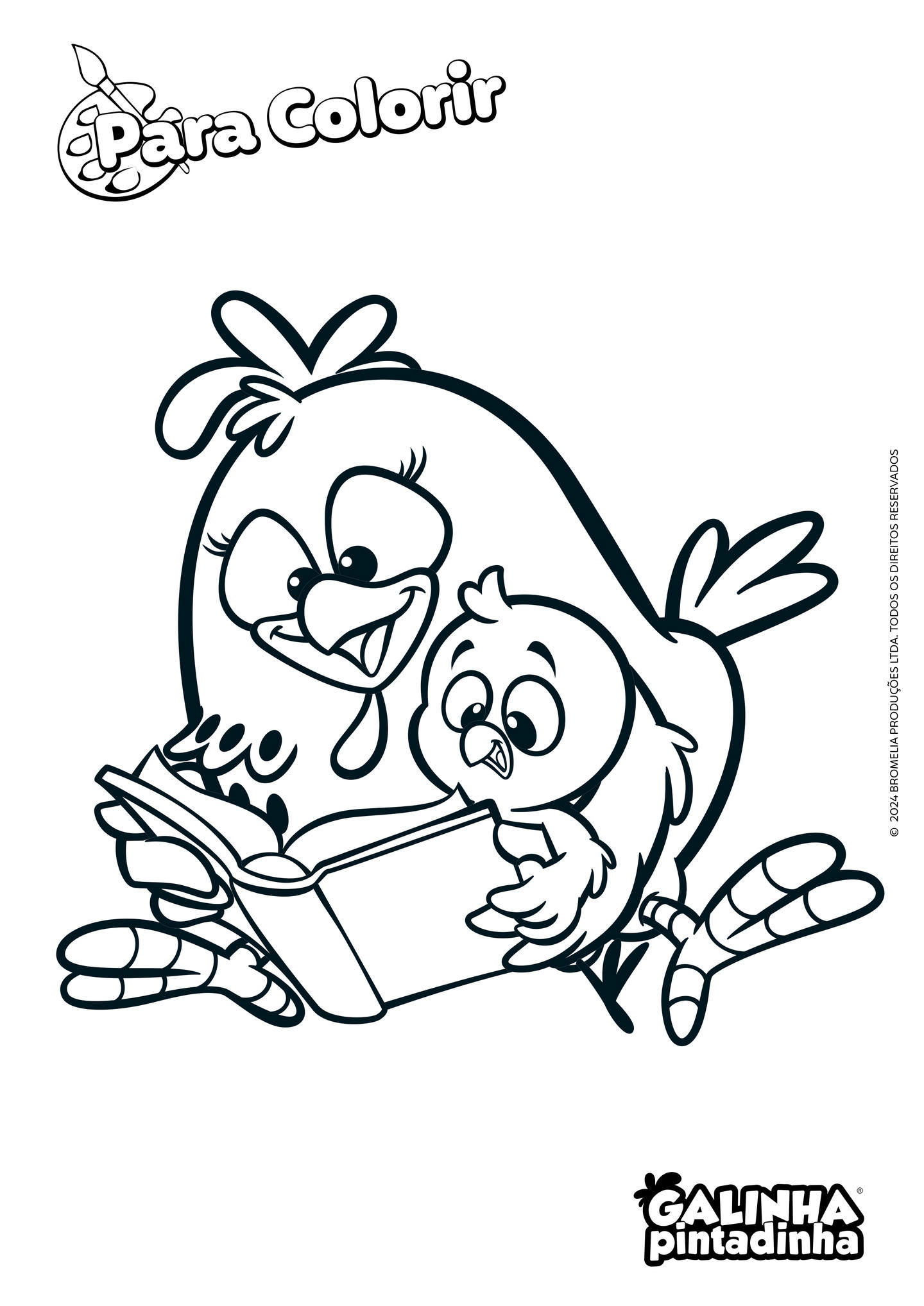 desenhos do bubu e as corujinhas para colorir
