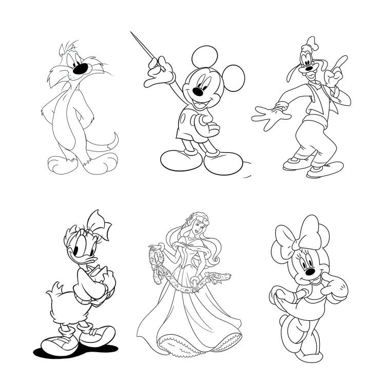 desenhos bobbie goods para colorir