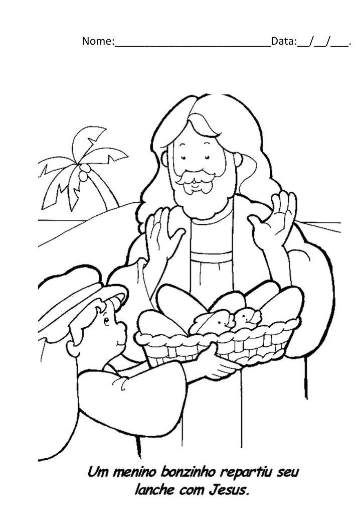 desenhos do Antigo Testamento para colorir