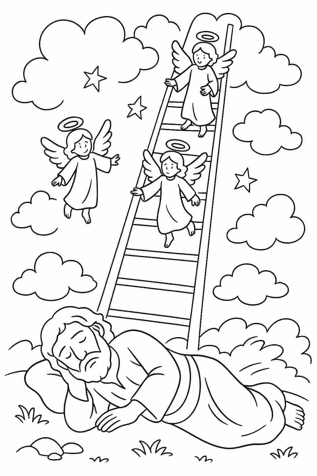 desenhos do Novo Testamento para colorir