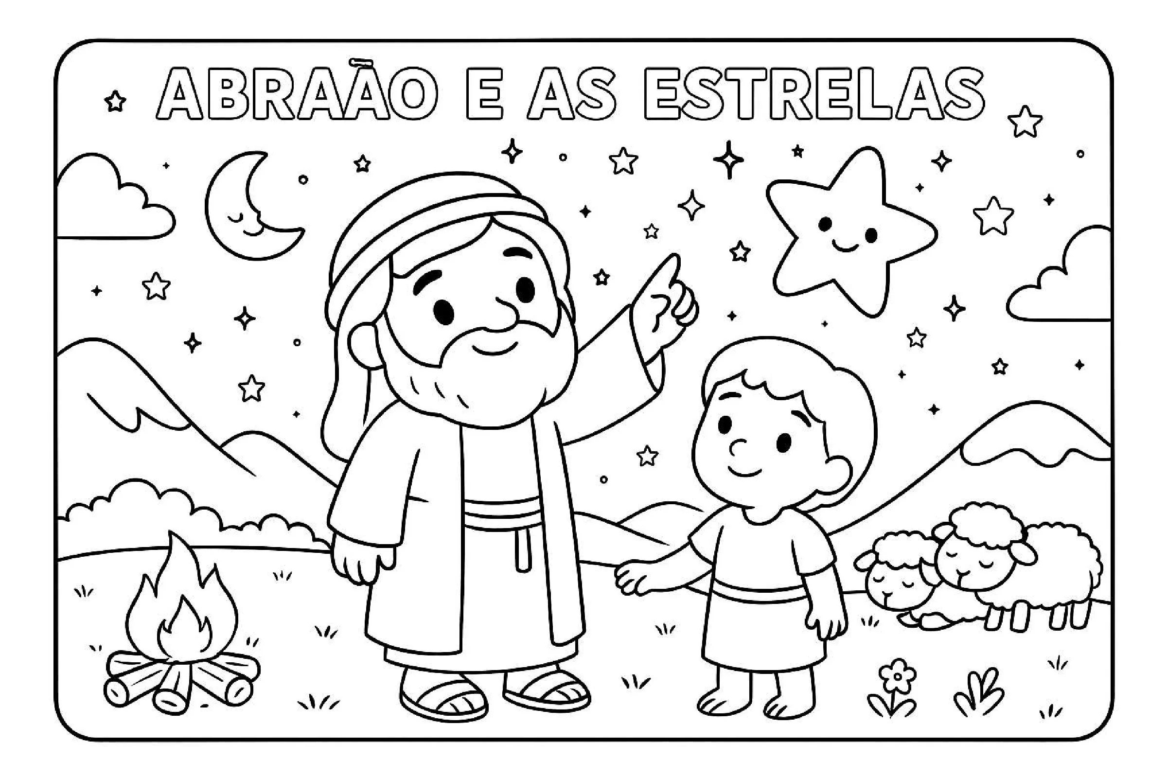 desenhos bíblicos para crianças