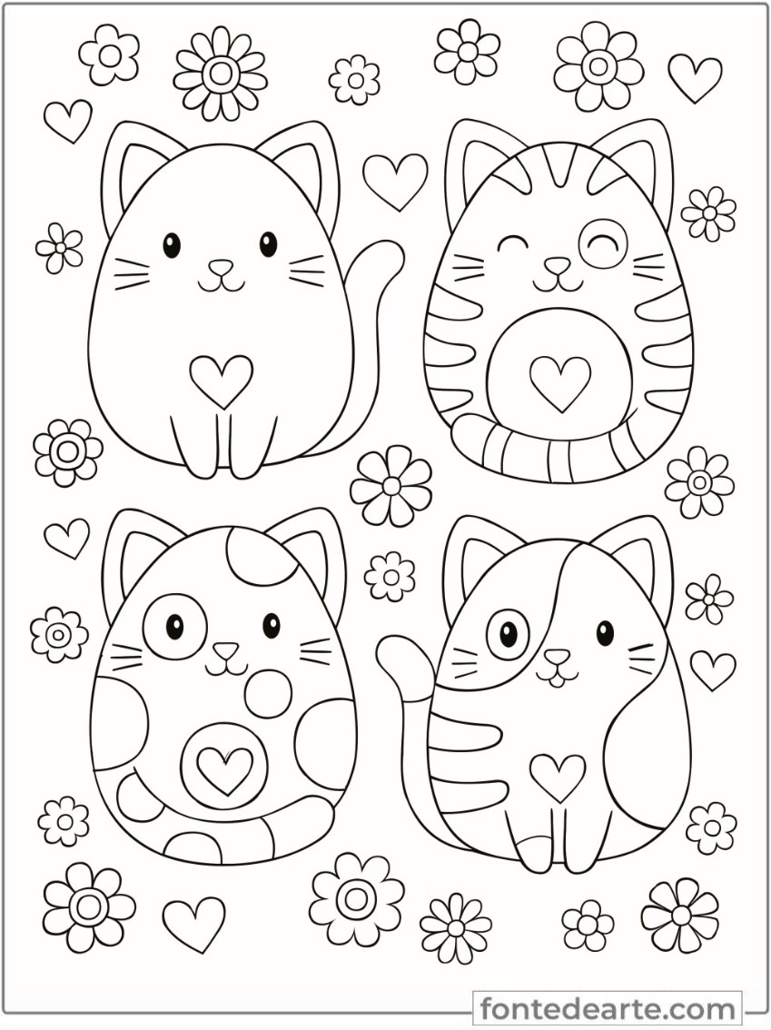 desenhos de unicórnios bonitos para colorir
