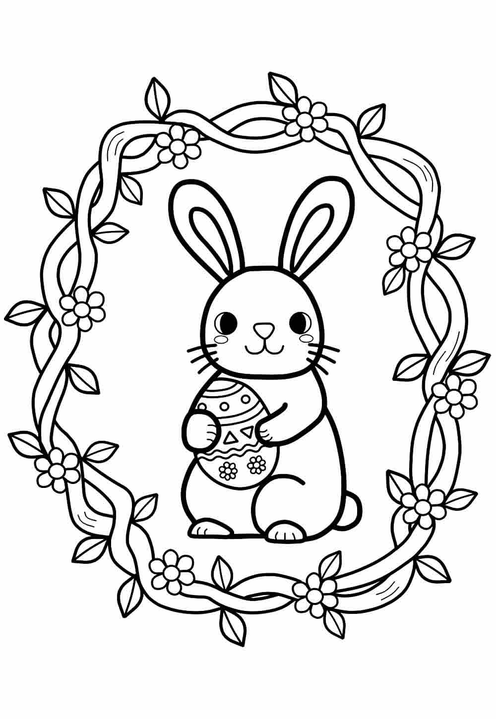 desenhos de pascoa para colorir e imprimir