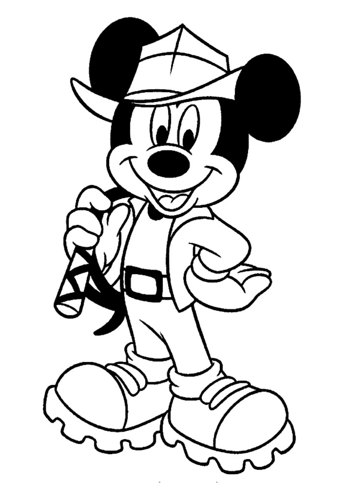 Pluto para colorir