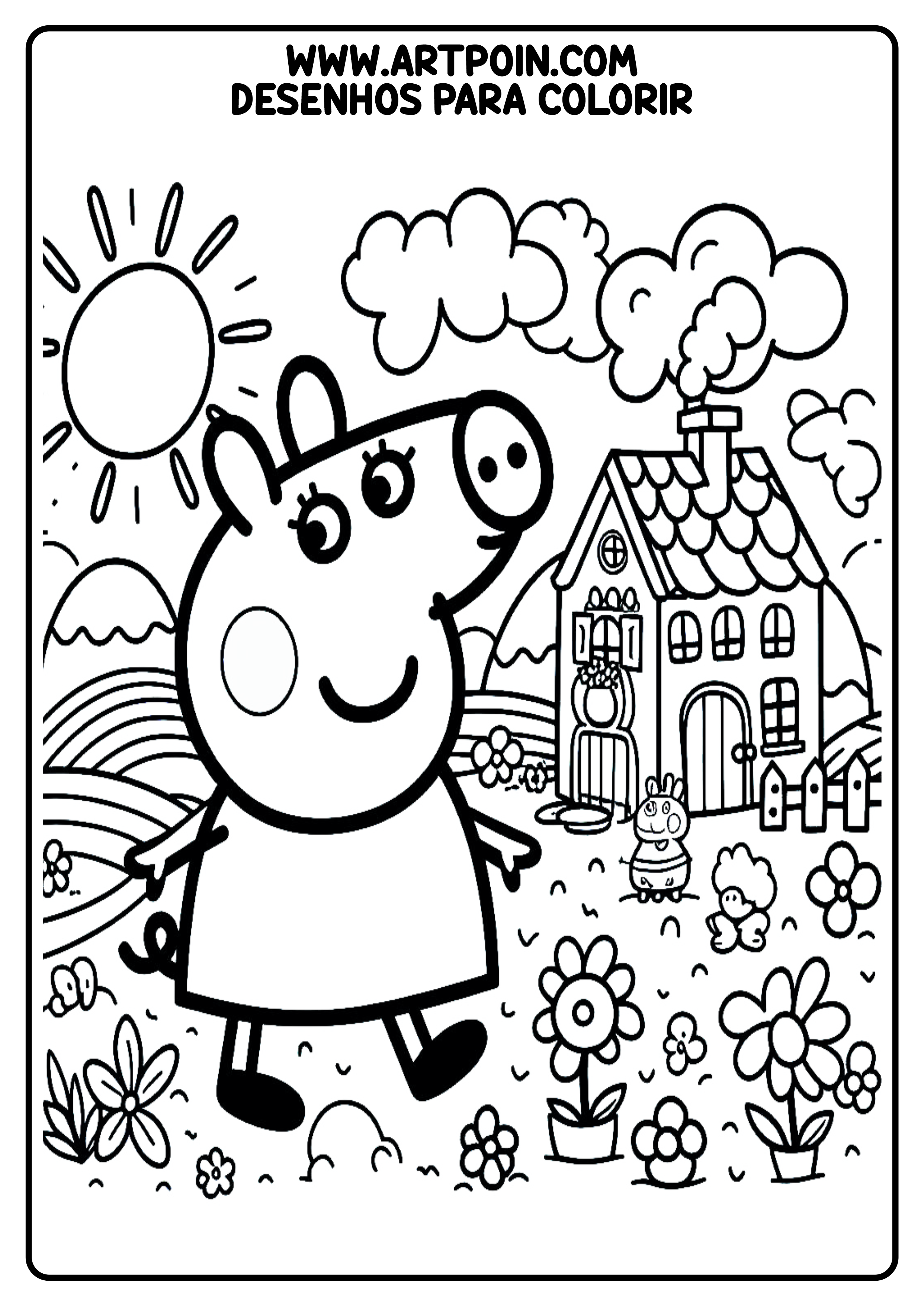 67 Desenhos Educativos Para Colorir Que Alfabetizam Brincando 67 Desenhos Educativos Para Colorir Que Alfabetizam Brincando