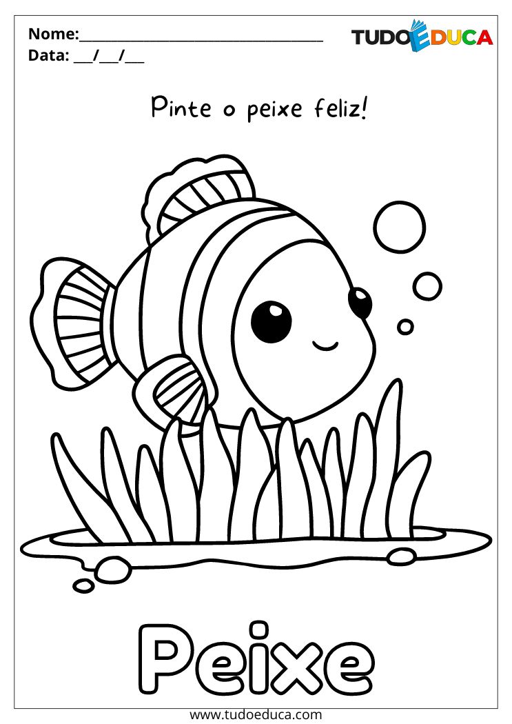desenhos educativos para crianças de 5 anos