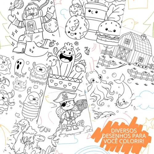 desenhos para colorir em tamanho grande