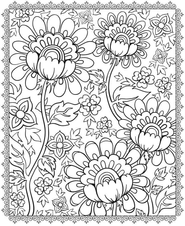 poster para colorir