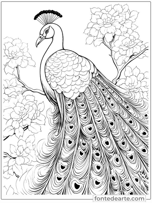 desenhos de flores para colorir adultos