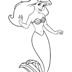 desenhos de personagens da pequena sereia