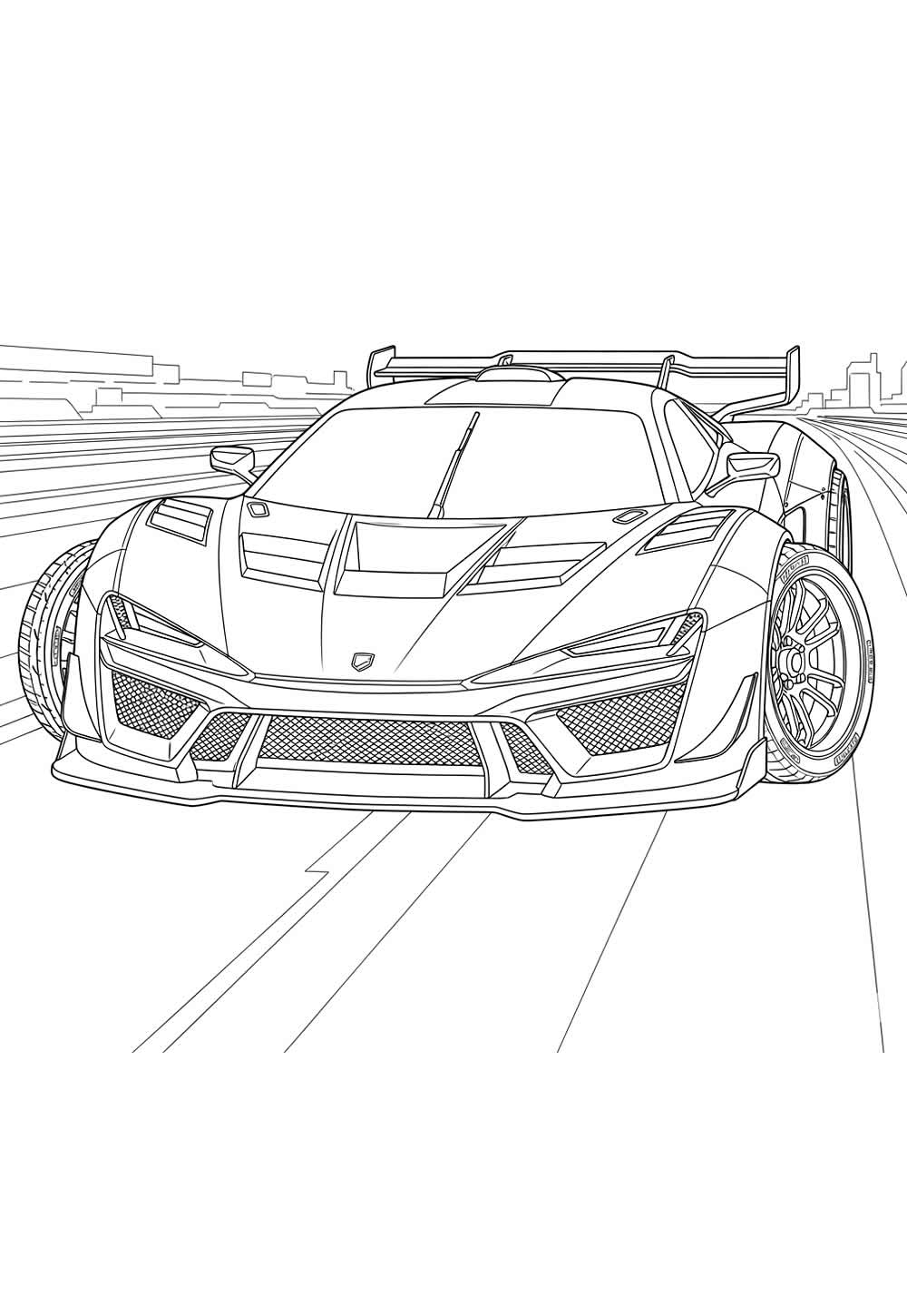 desenhos para colorir carros