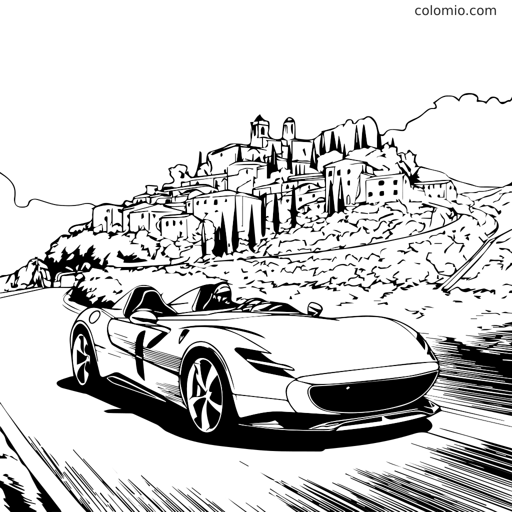 desenhos de carros clássicos vs. modernos para colorir: qual escolher?