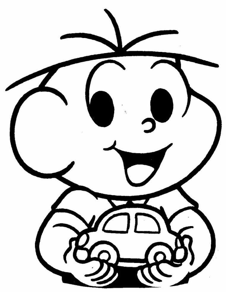 desenhos da Turma da Mônica tema Páscoa