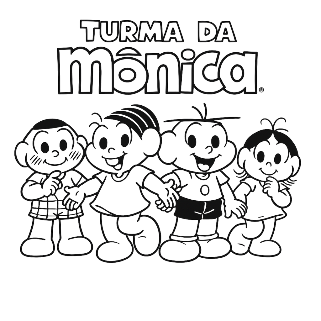 desenhos da Magali para imprimir