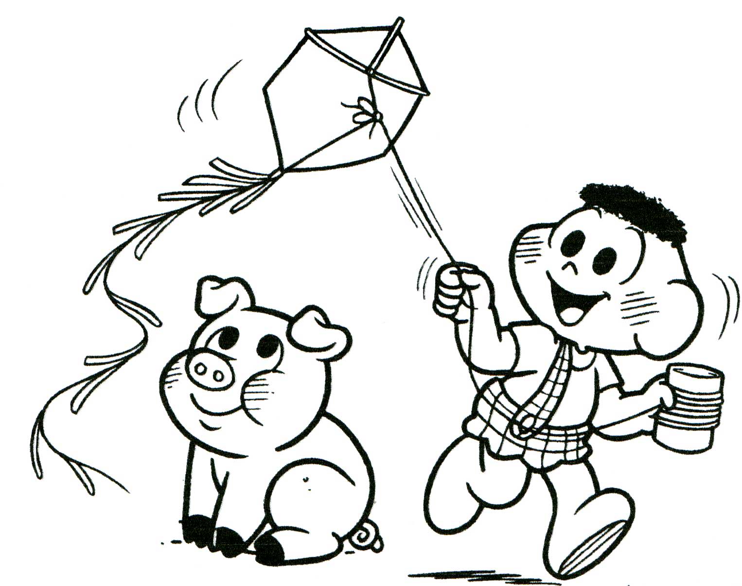 livros de colorir Turma da Mônica