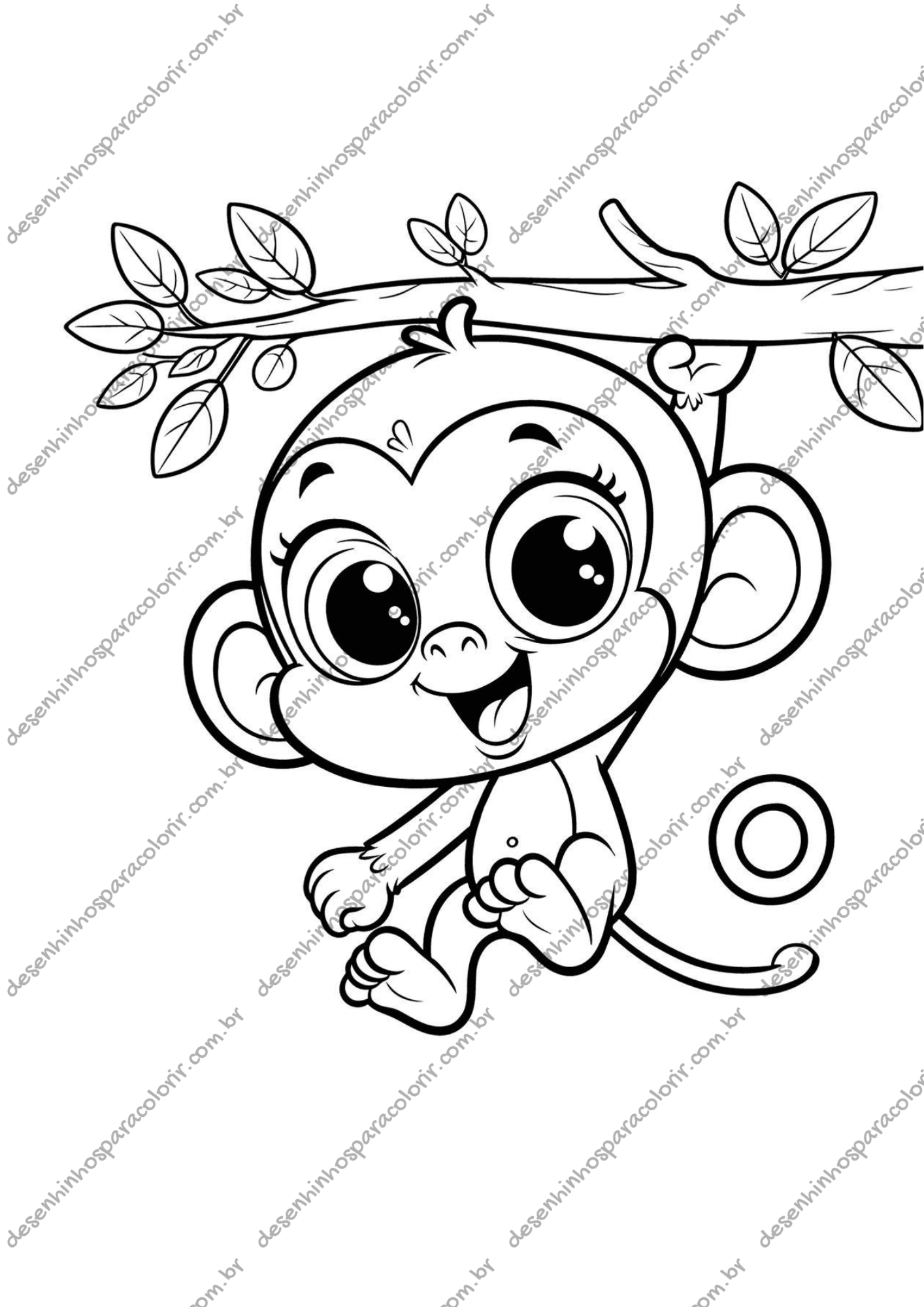 desenhos de animais da floresta amazônica para colorir