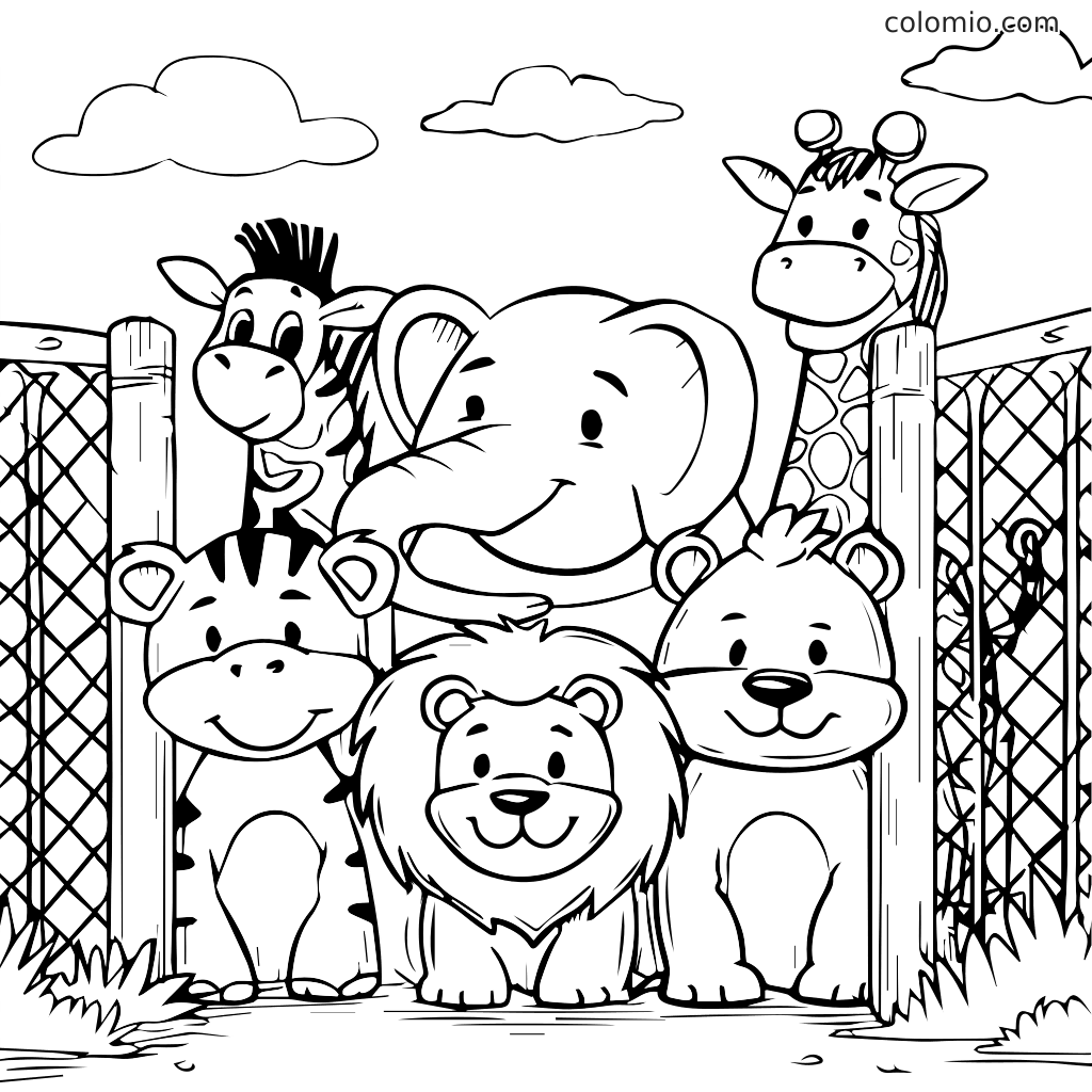 melhores desenhos de animais para colorir online