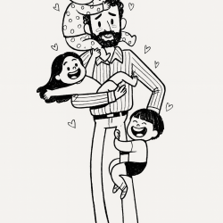 desenhos dia dos pais para imprimir