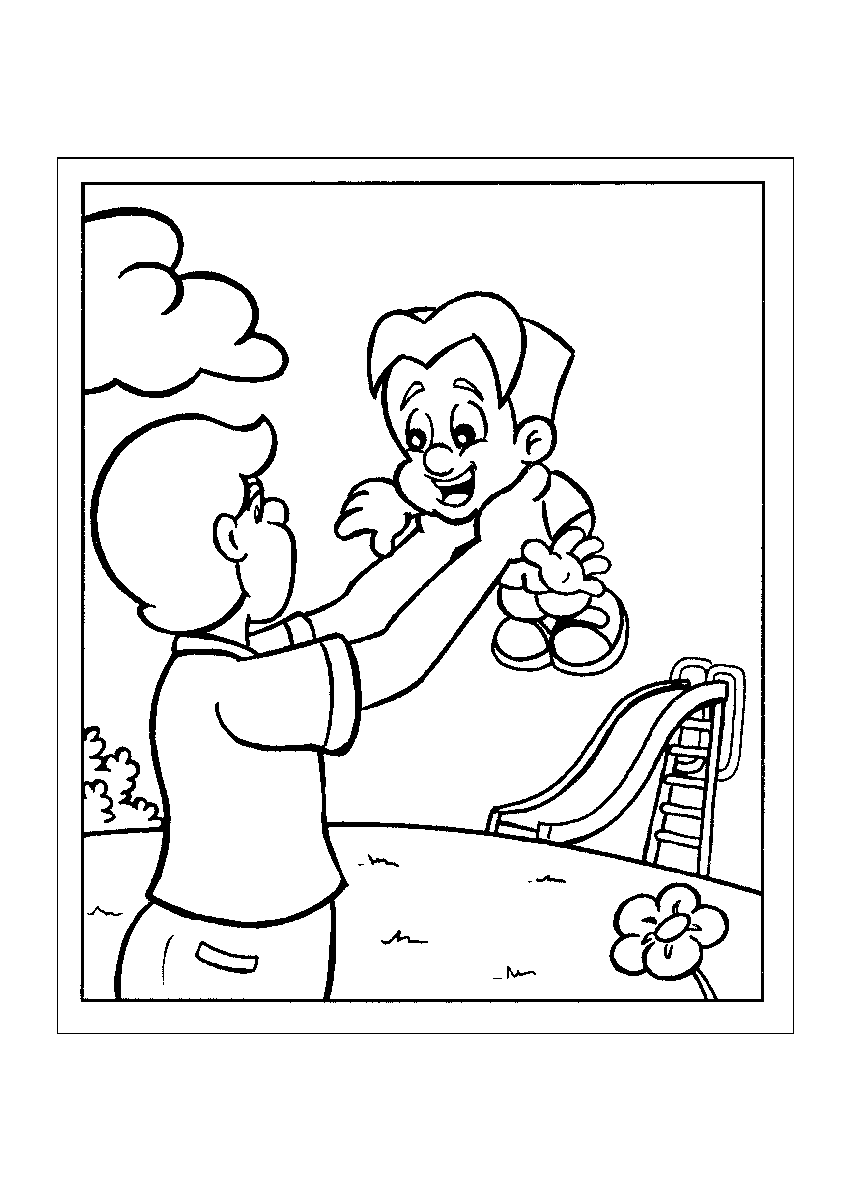 desenhos dia dos pais pdf
