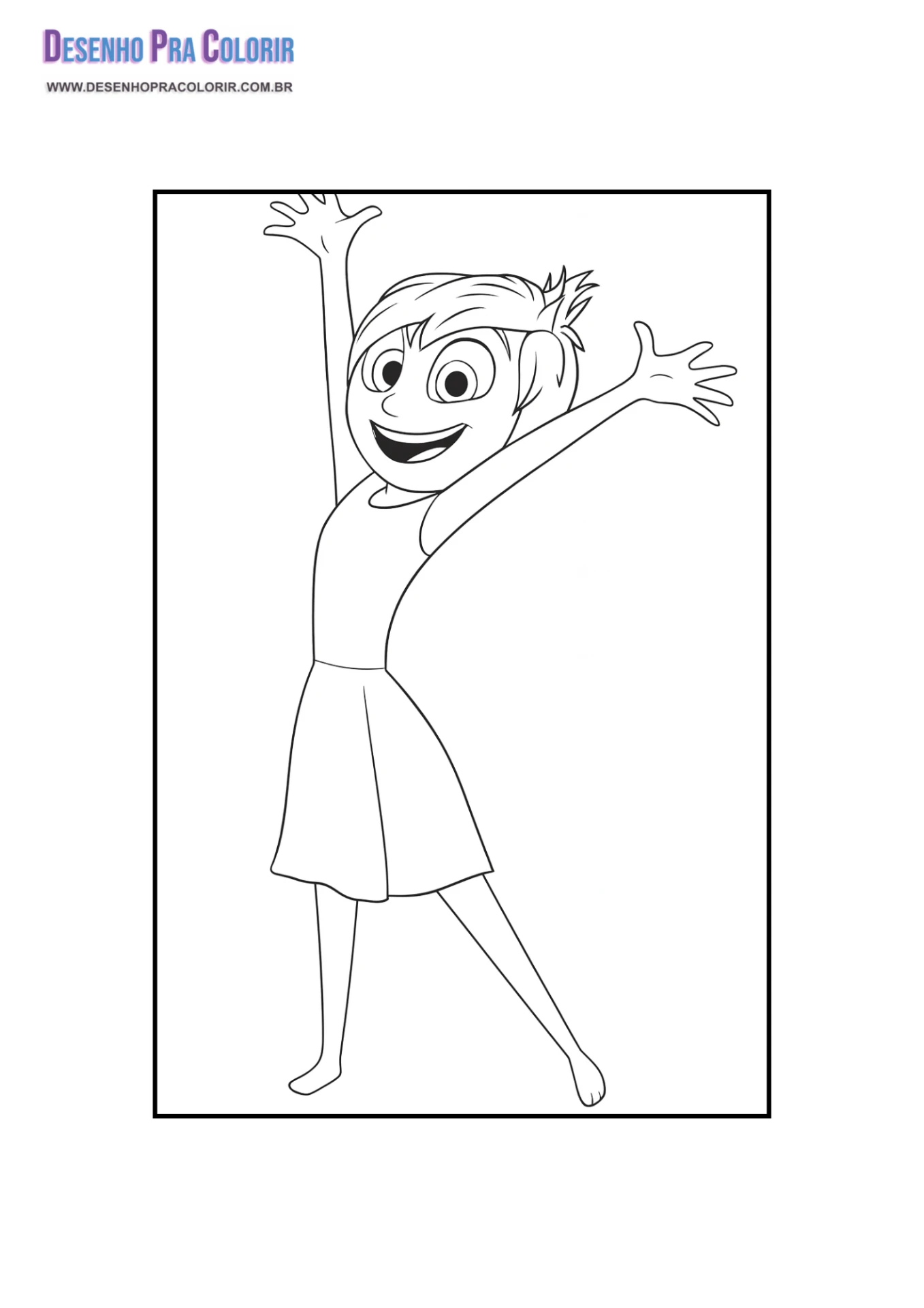 personagens divertidamente para colorir