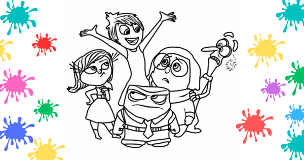 raiva para colorir