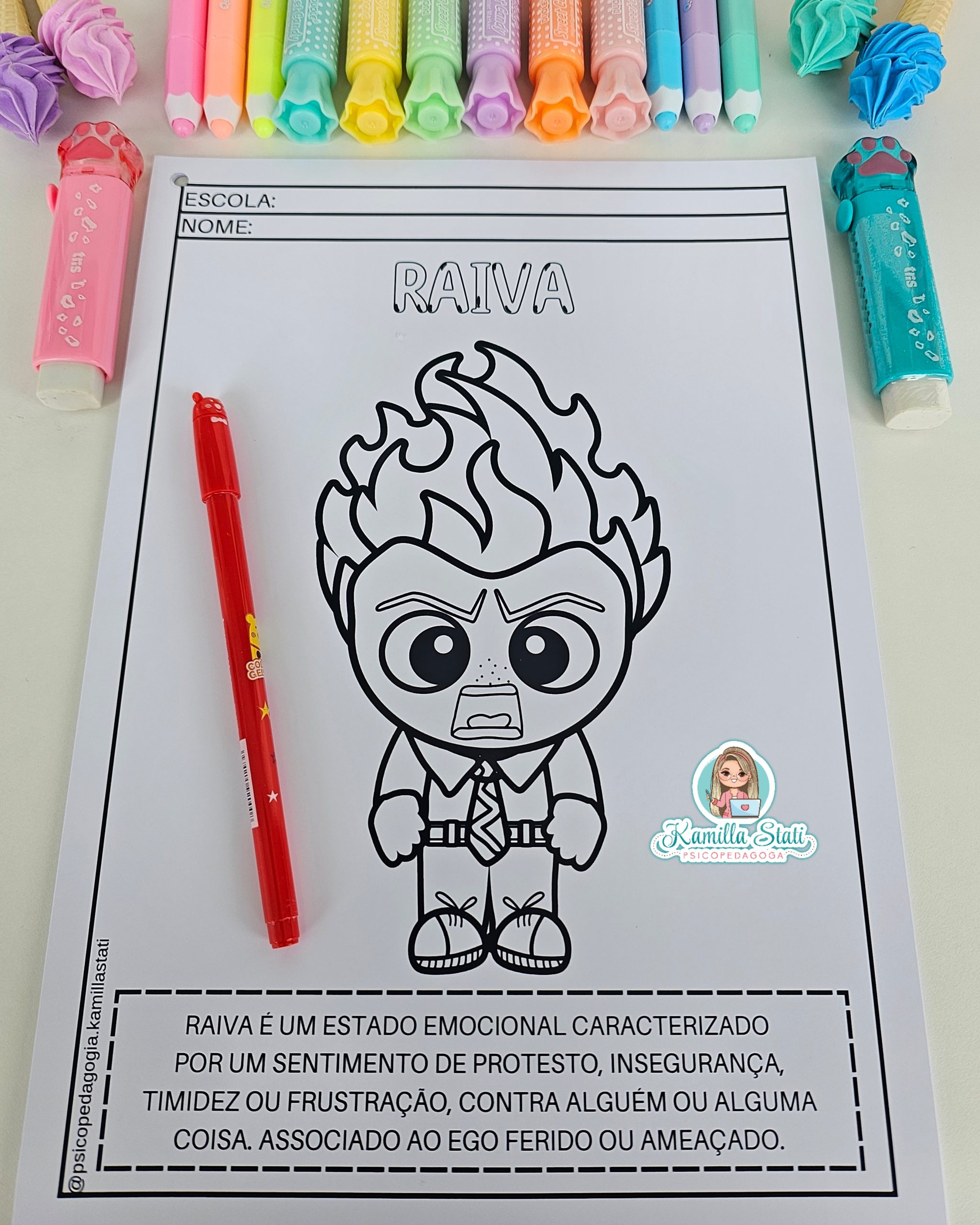 atividades divertidamente colorir