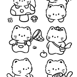 desenhos de animais kawaii