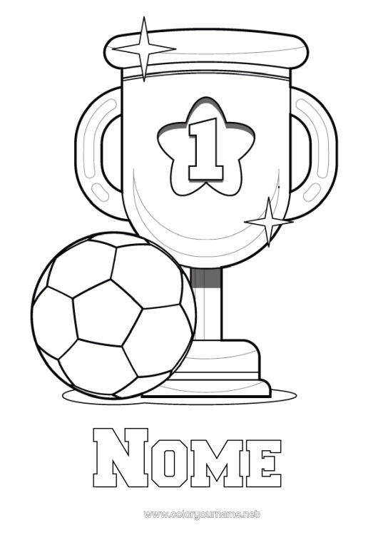 desenhos de bola de futebol para colorir