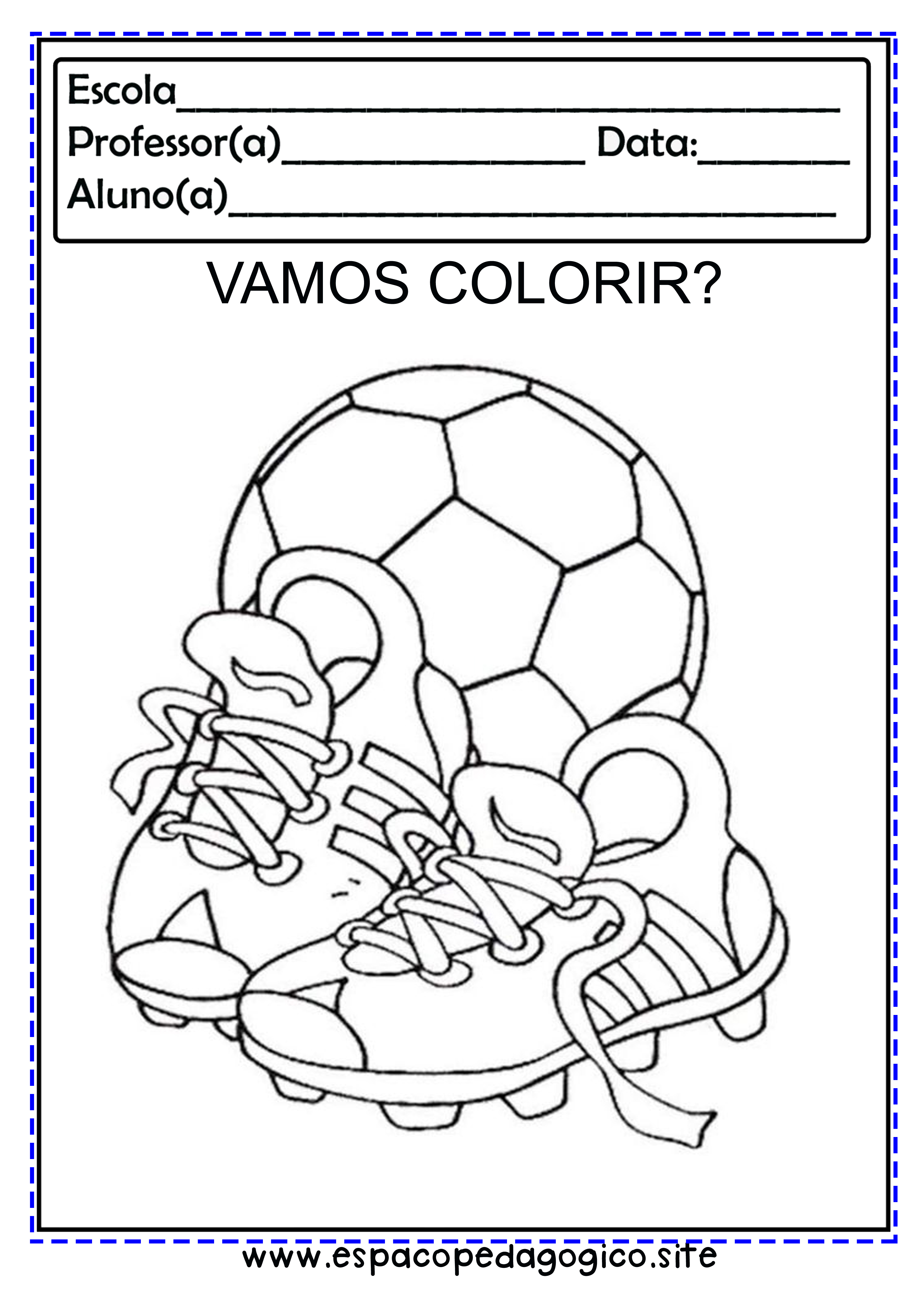 desenhos de futebol para pintar