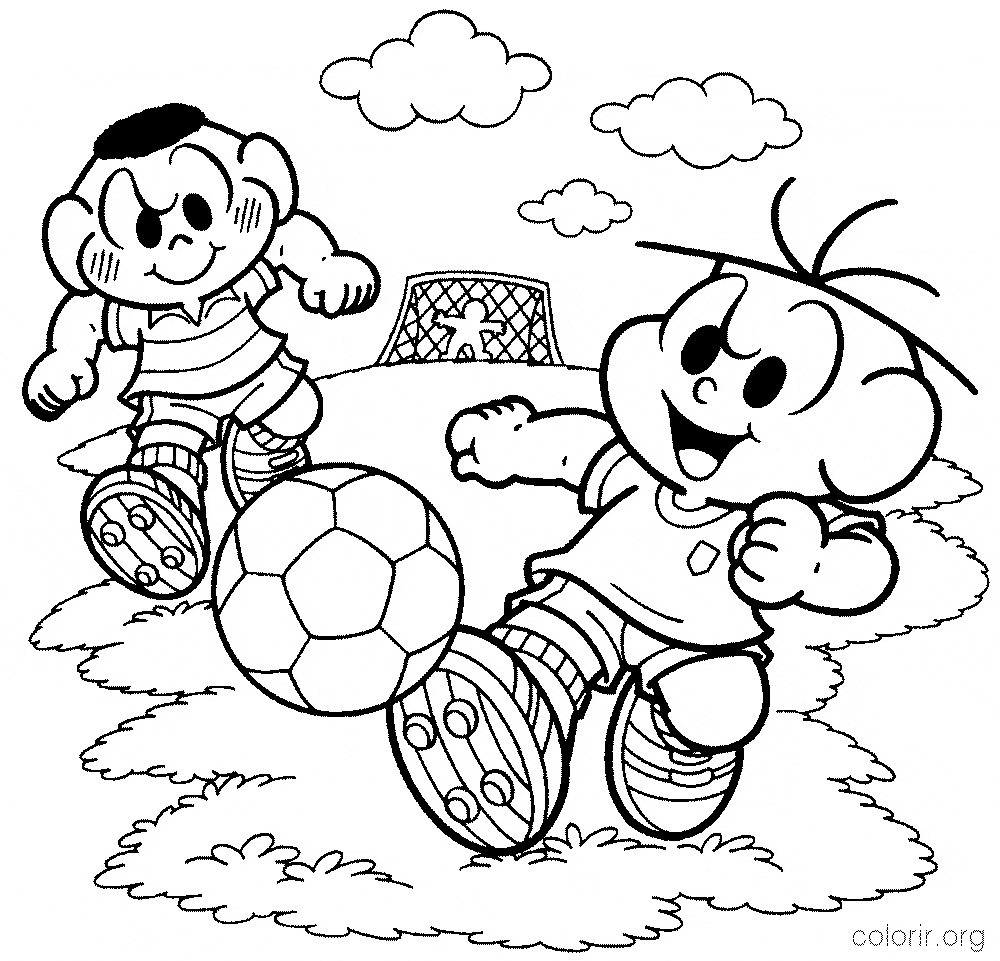 desenhos de goleiro para colorir