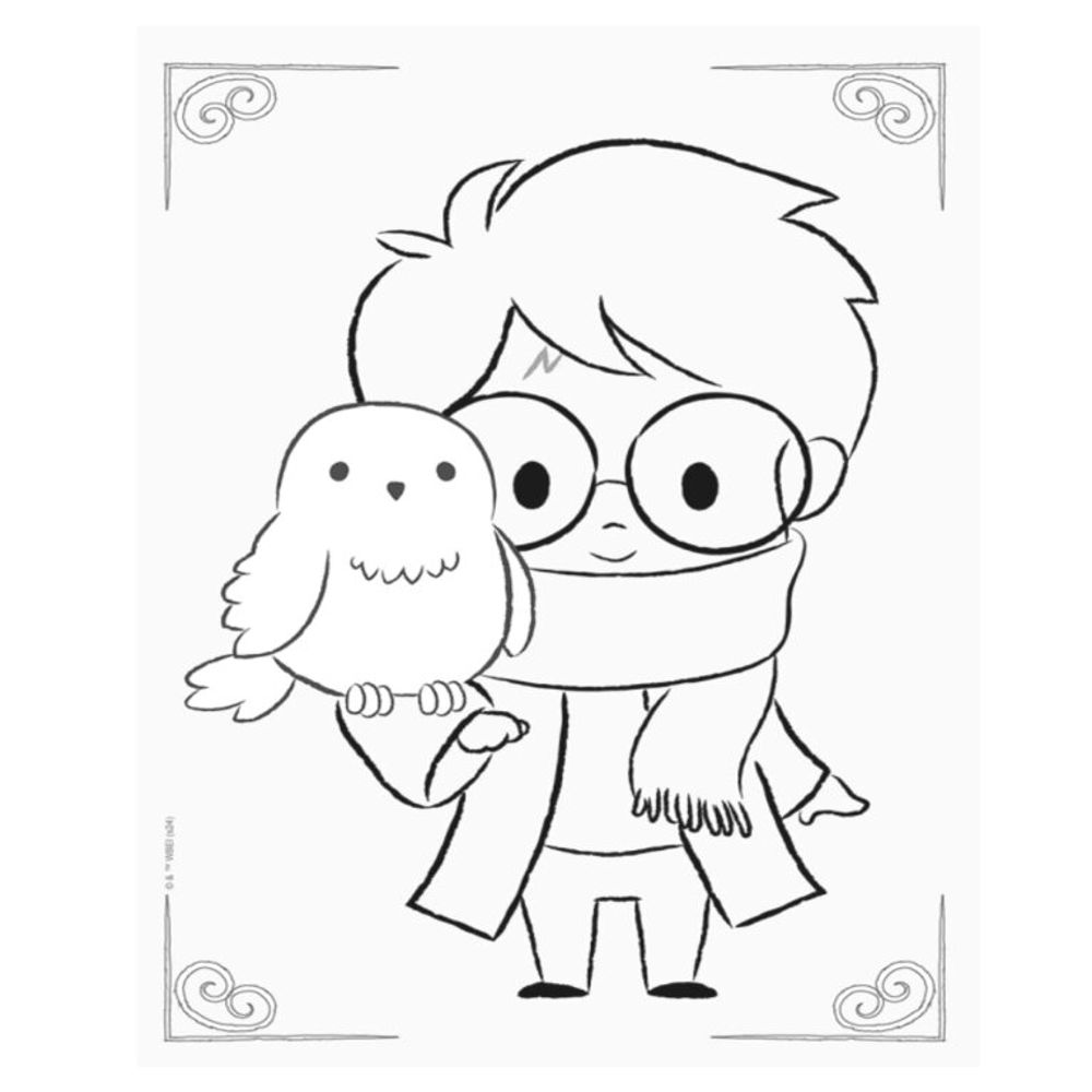 desenhos de Harry Potter para imprimir