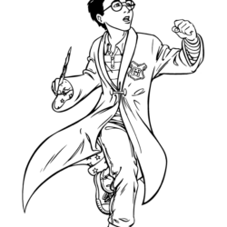 desenhos de Harry Potter para imprimir