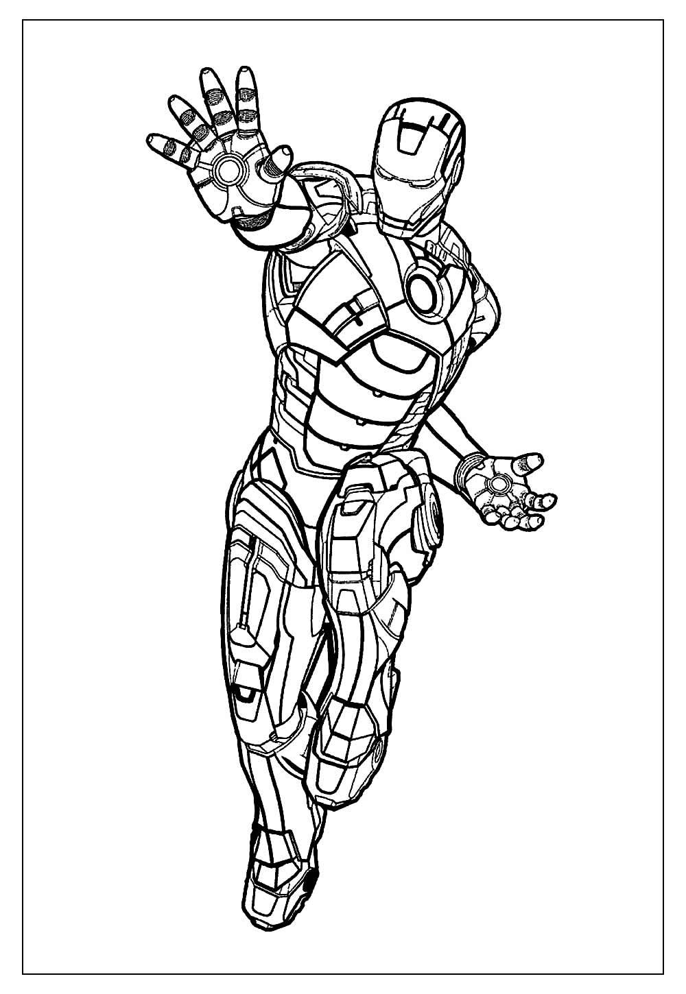 desenhos do vingador homem de ferro