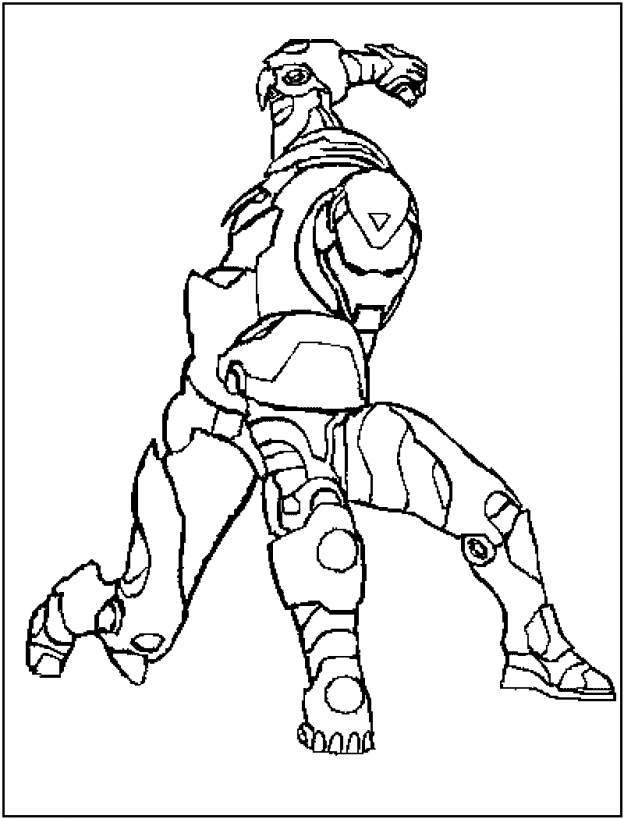 desenhos do tony stark para pintar