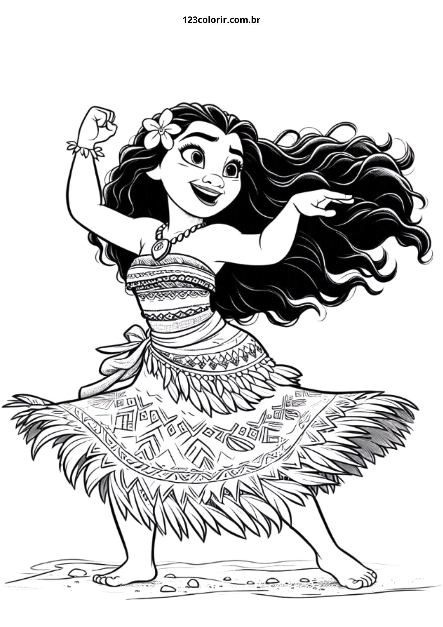 moana desenhos para pintar
