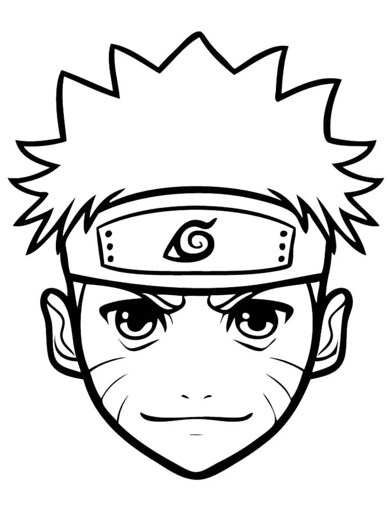 desenhos do Sasuke para colorir