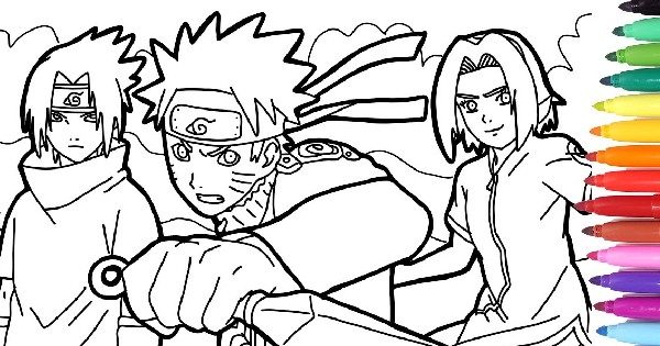 desenhos da Sakura para colorir