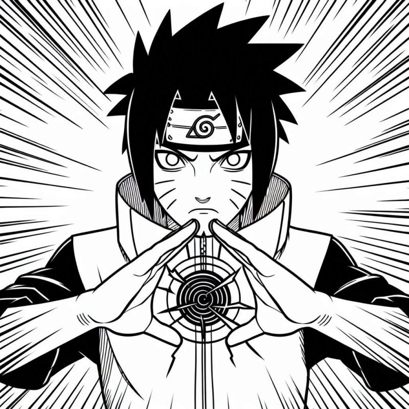 desenhos da Sakura para colorir