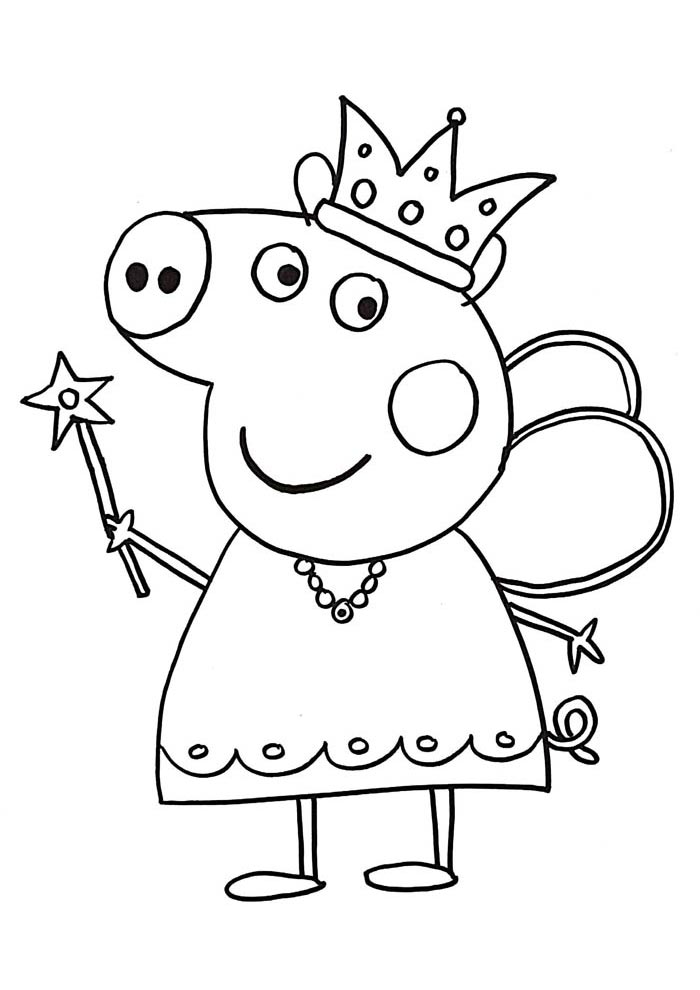 peppa pig para pintar