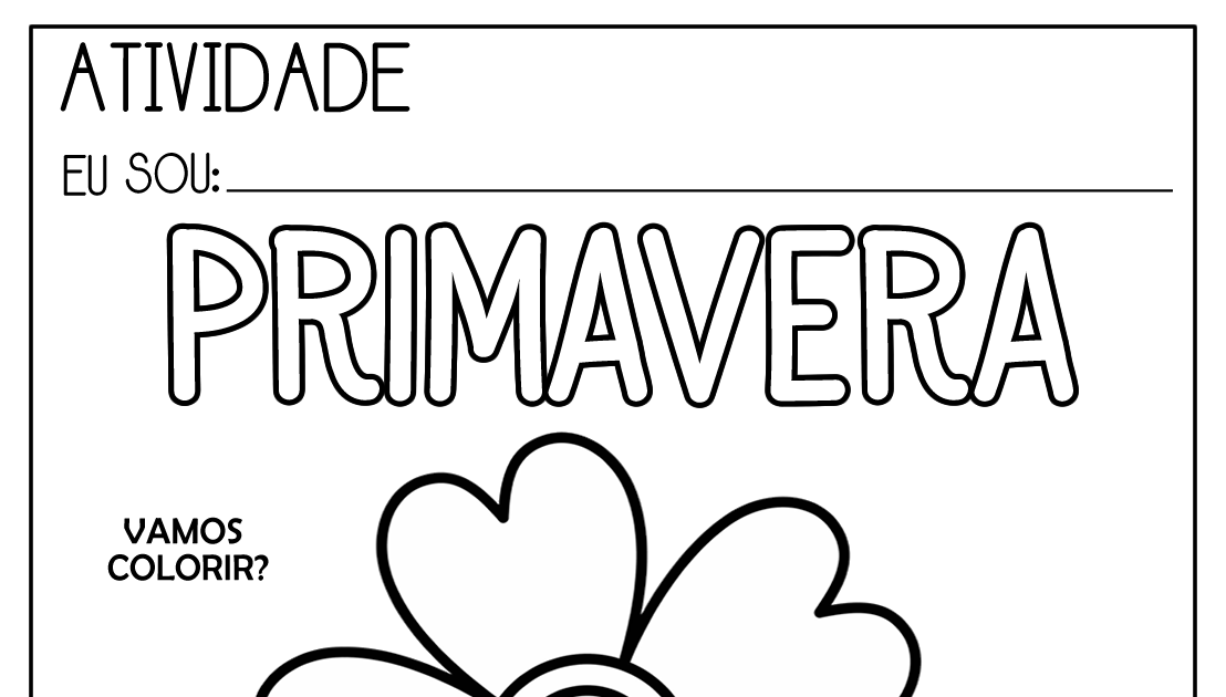 desenhos de animais para colorir primavera