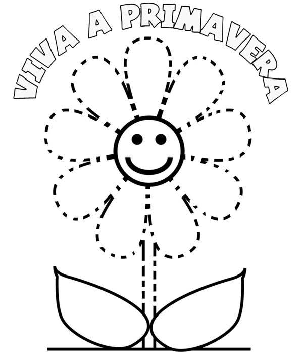 atividade de primavera para educação infantil