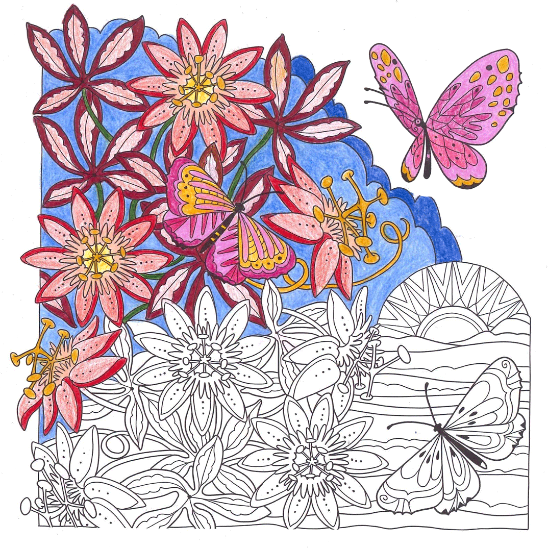 benefícios de colorir desenhos