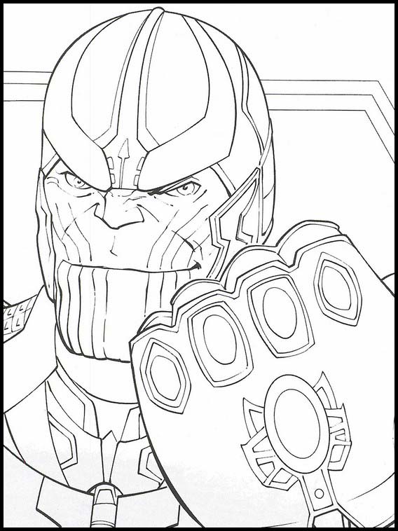 desenhos do pantera negra para colorir