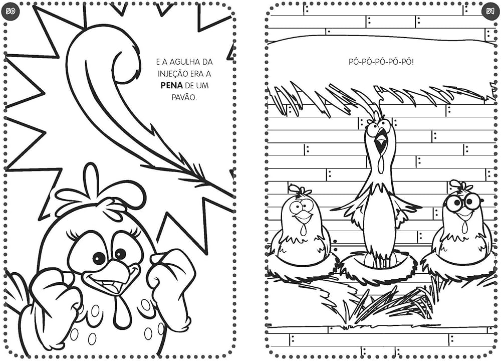 galinha pintadinha para colorir pdf