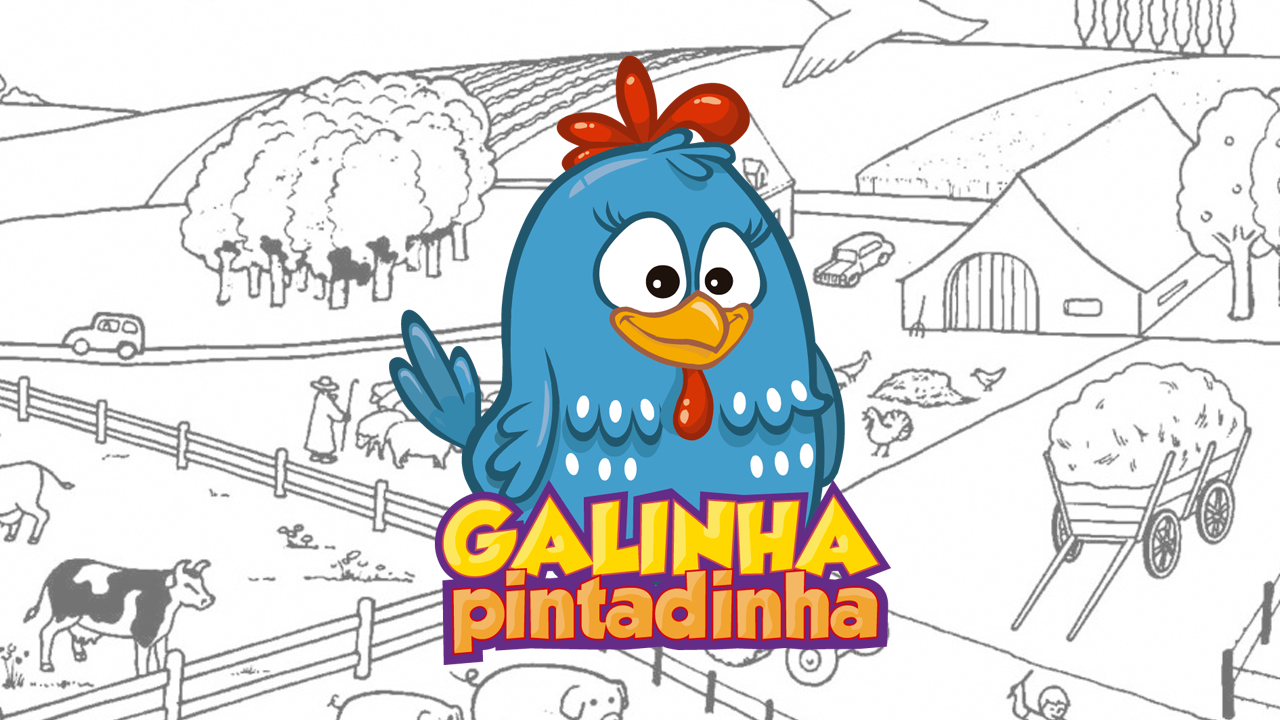 desenhos educativos galinha pintadinha