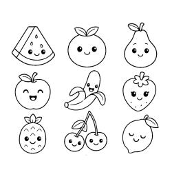 desenhos para colorir fáceis
