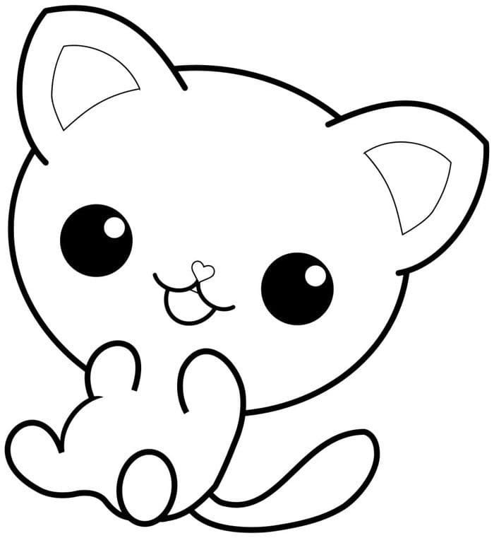 desenhos para colorir kawaii